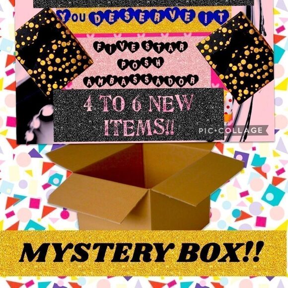 Limited Time Awesome Deal!! 4-6 All NEW Items Mystery Box - Picture 1 of 2